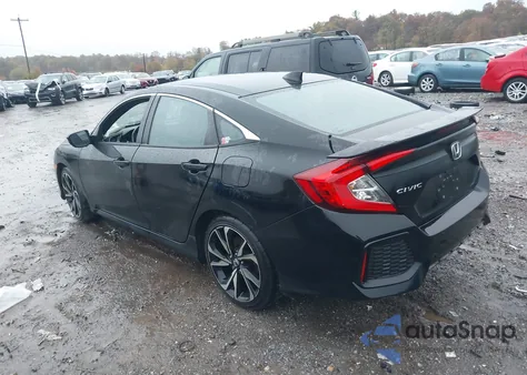 2017 Honda Civic Si z USA, uszkodzony, nr VIN 2HGFC1E52HH702440
